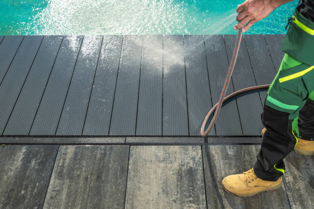 Pressure Washing Brick in Double Oak, TX